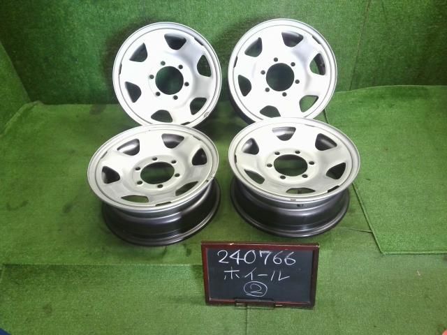 15インチ 6穴 139 7 スチールホイール 4本 自社品番240766