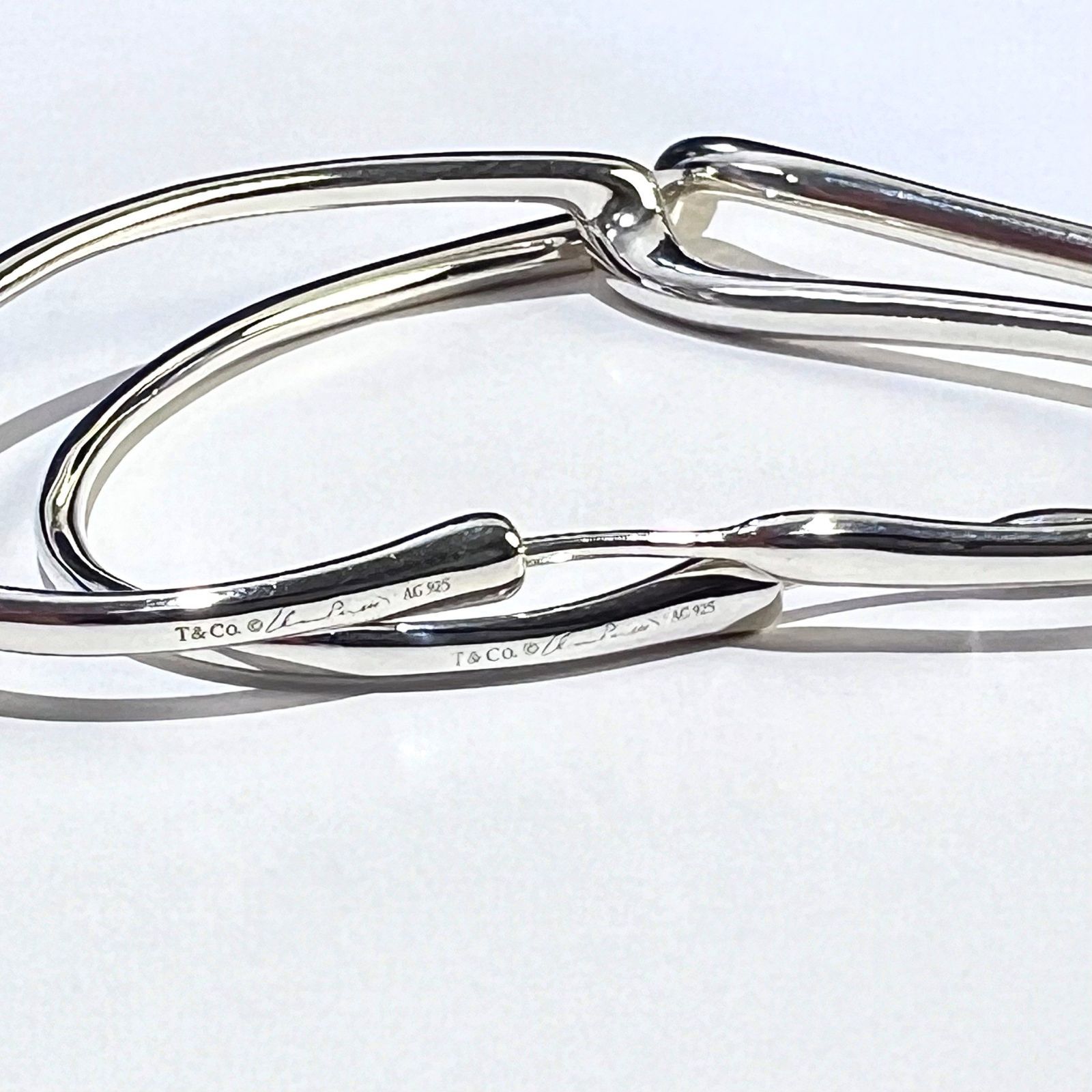 TIFFANY＆CO ティファニー エルサ・ペレッティ オープン ハート フープ