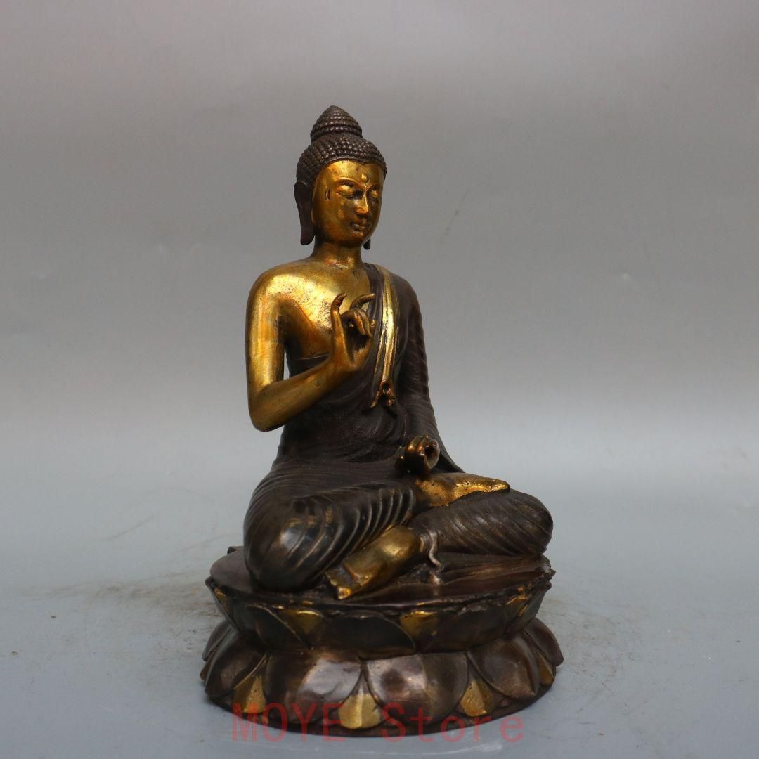 如来様仏像 仏教美術 仏像 銅製 工芸品 美術品 置物gy1216 - メルカリ