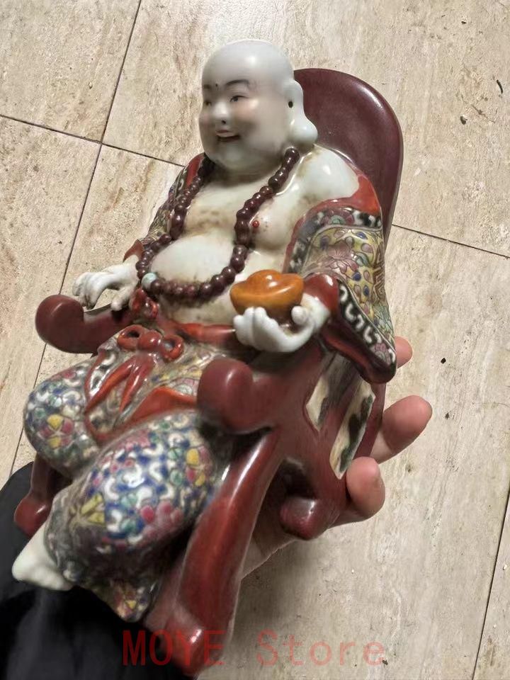 曽龍昇 パステルロッキング チェア 羅漢仏像gy 1216