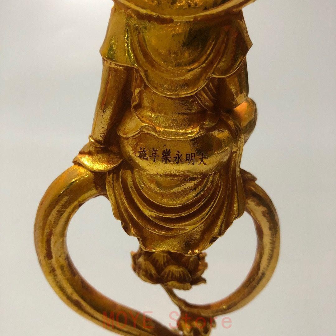 銅器 細工 自在持経観音菩薩仏像 彫刻 開運 風水 工芸品 美術品 置物 銅器 細工 自在持経観音菩薩仏像 彫刻 開運 風水 工芸品 オファー 美術