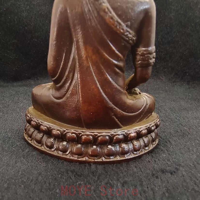 仏教美術 お釈迦様仏像 小仏像 銅製 銅器gy1216 - メルカリ