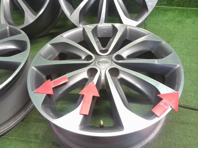 日産 18インチ アルミホイール 4本 自社品番250186