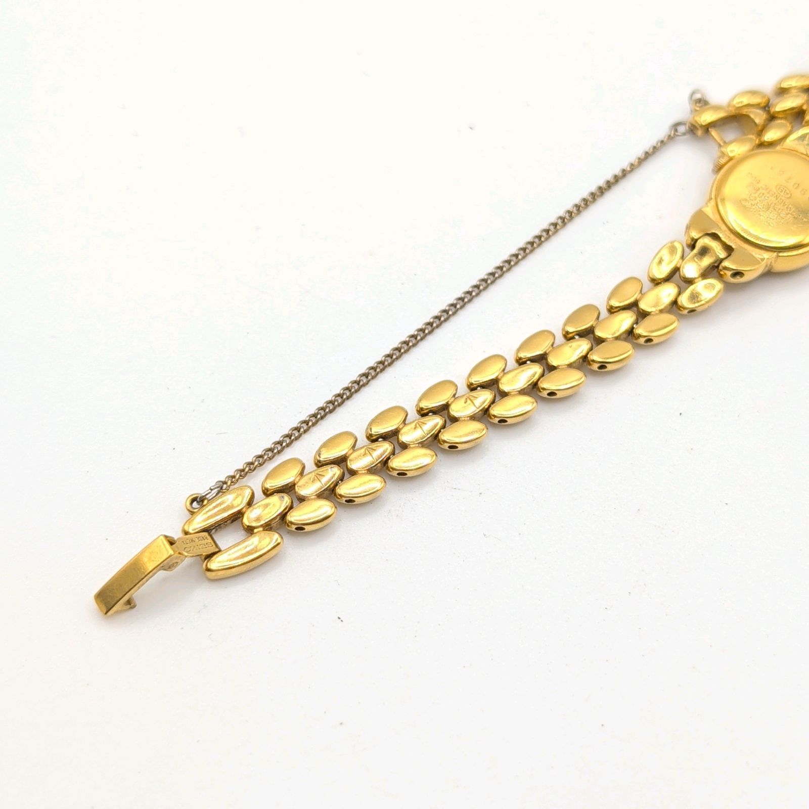SEIKO 1E20-0760 Watch Quartz Ladies Round Gold 7P dia shell dial