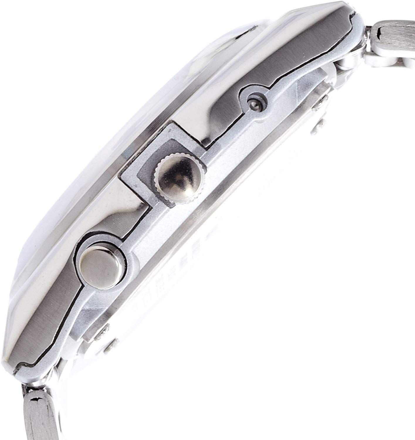 シチズン Q-Q 腕時計 アナログ 電波 ソーラー 防水 日付 メタルバンド HG 08-204 メンズ ホワイト