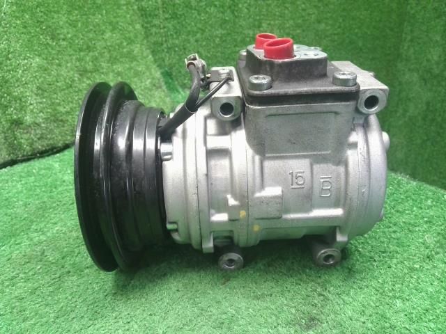 中古】ランドクルーザープラド Q-LJ78G エアコンコンプレッサー A／C