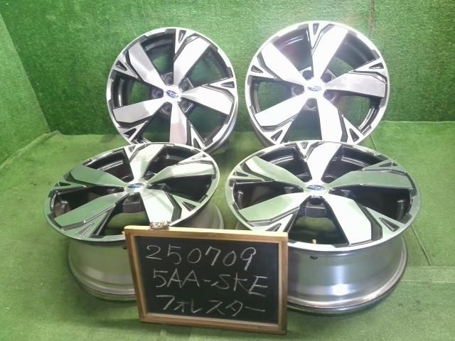 フォレスター 5 AA SKE 18インチ ホイール 7 J H 4本セット PCD 114 3 自社品番250709 M 4 Y