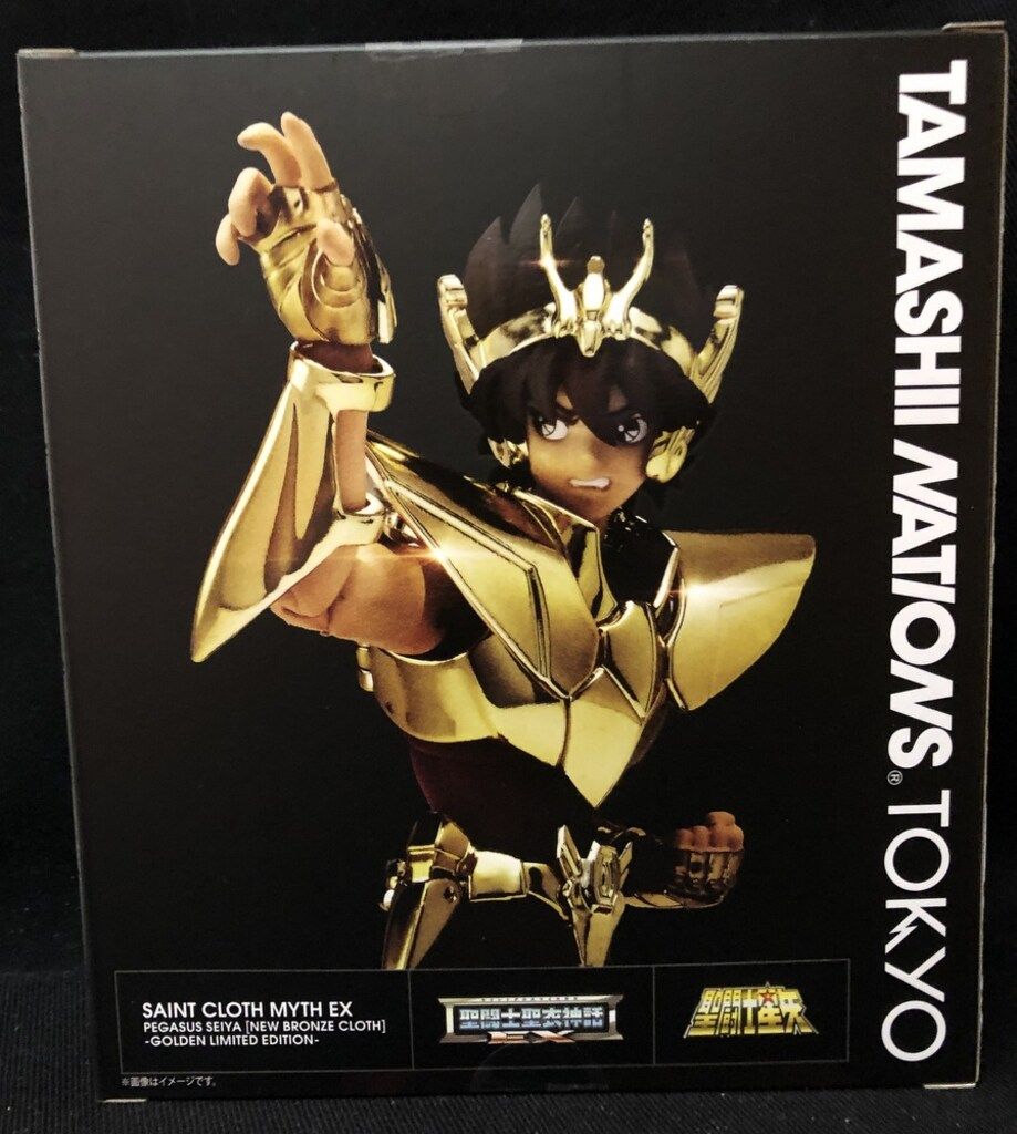 BANDAI SPIRITS 聖闘士星矢 聖闘士聖衣神話EX ペガサス星矢 新生青銅聖衣 GOLDEN LIMITED EDITION バンスピ版