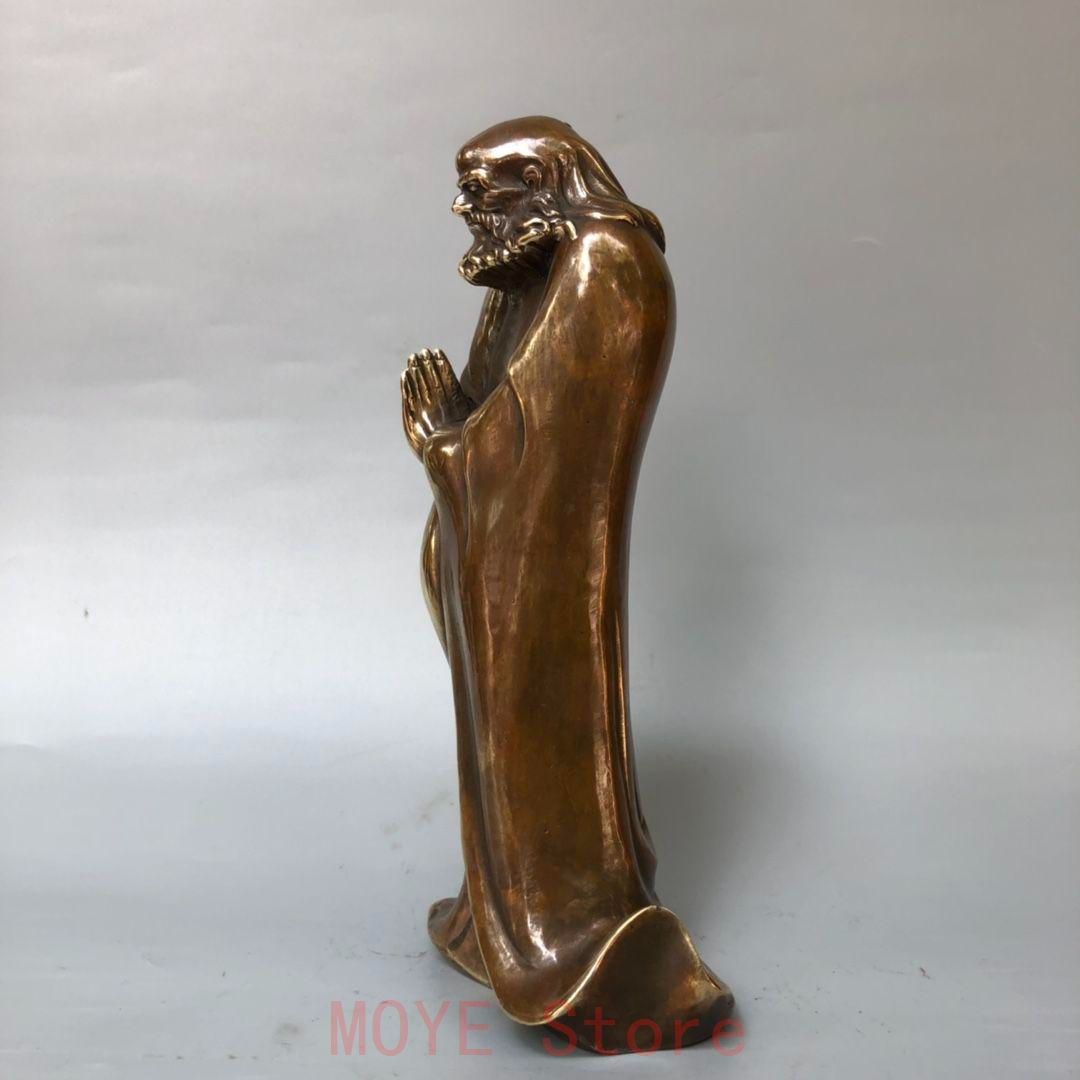 仏教美術 達磨祖師 仏像 禅意 置物gy1216 - メルカリ