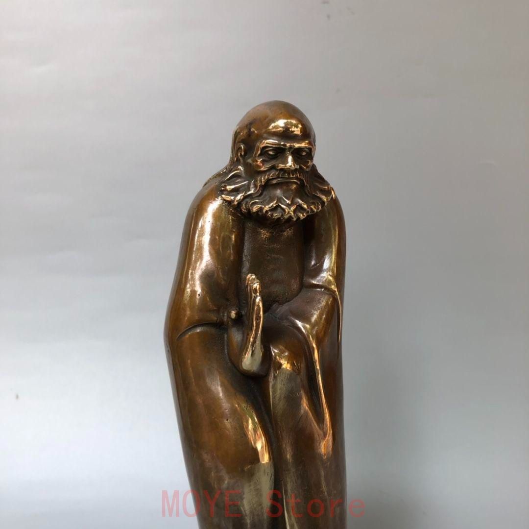 仏教美術 達磨祖師 仏像 禅意 置物gy1216 - メルカリ