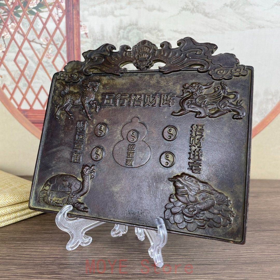 銅 細工 五路財神 銅器 装飾品 工芸品 美術品 置物gy1216 - メルカリ