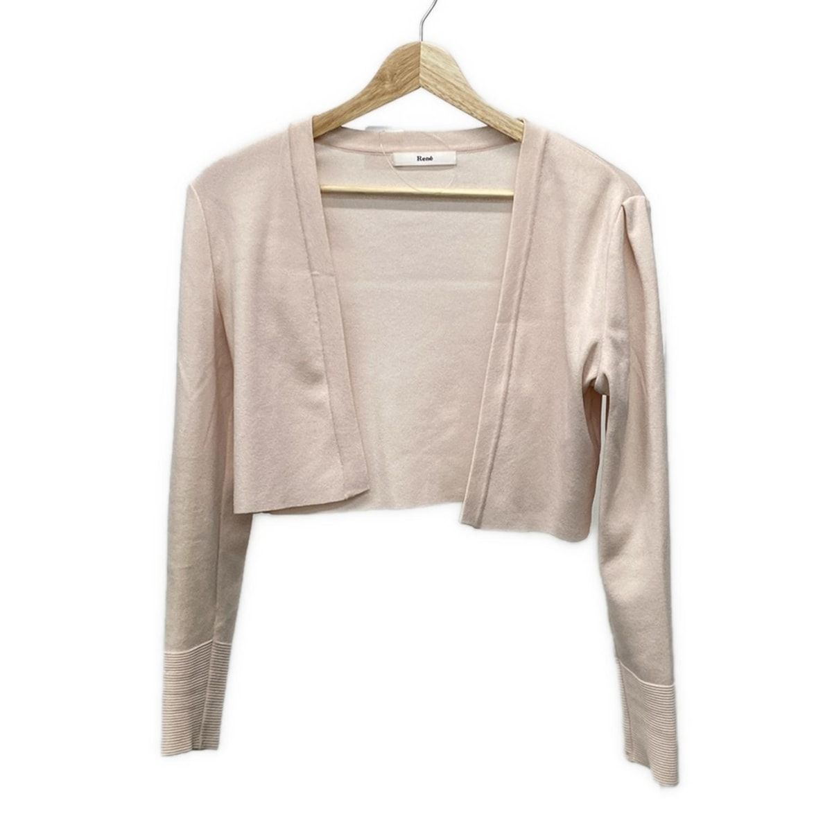 Rene(ルネ) ボレロ サイズ36 S レディース美品 - ライトピンク 長袖