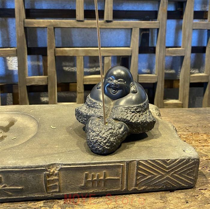 弥勒仏香挿し 茶道具 香道具 工芸品 美術品 置物gy1216 - メルカリ