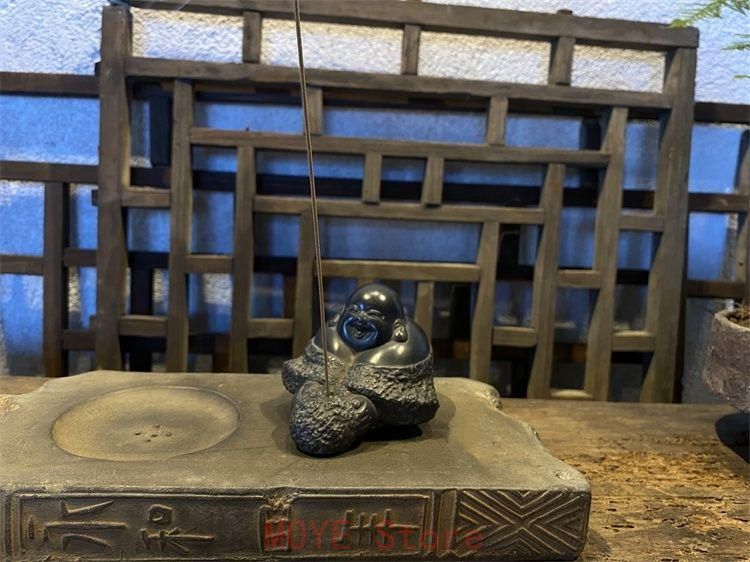 弥勒仏香挿し 茶道具 香道具 工芸品 美術品 置物gy1216 - メルカリ