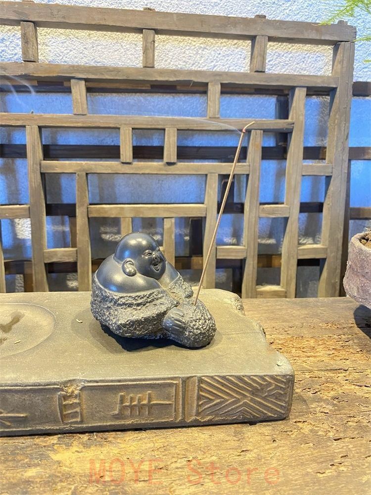 弥勒仏香挿し 茶道具 香道具 工芸品 美術品 置物gy1216 - メルカリ