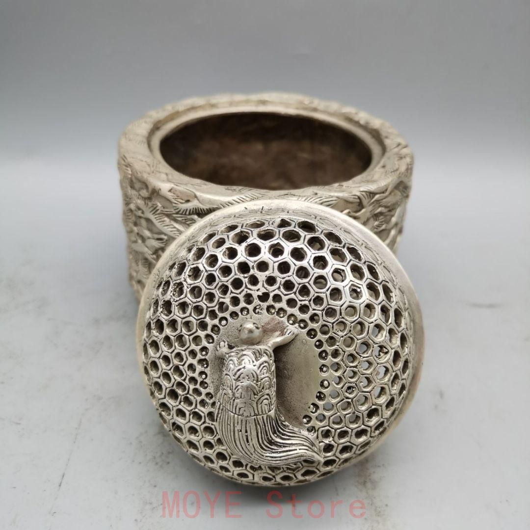 銅器 千鶴香炉 茶道具 香道具 蓋置 工芸品 美術品 置物gy1216 - メルカリ