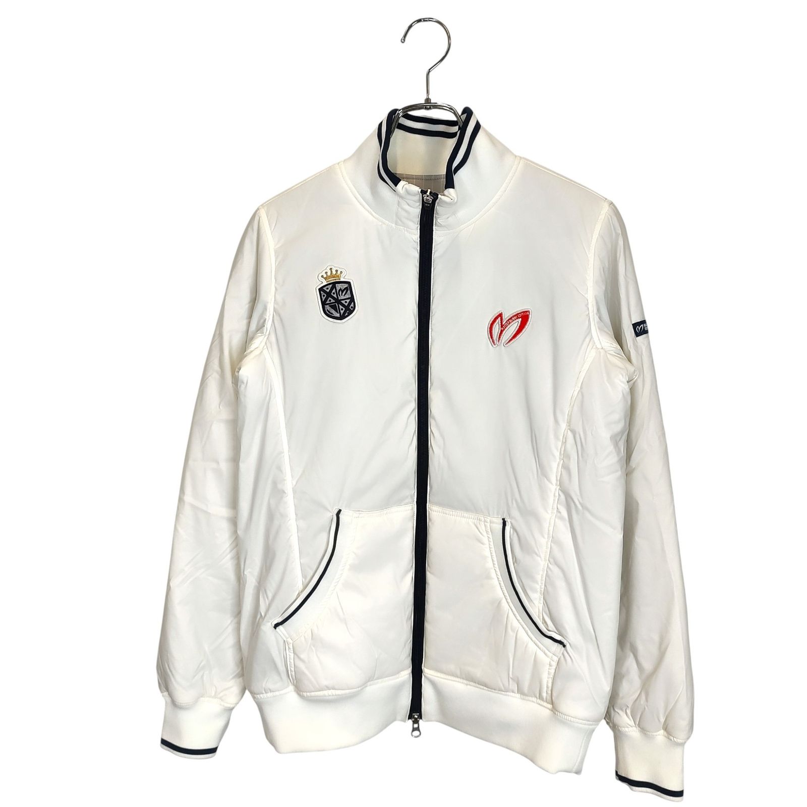 MASTER BUNNY EDITION マスターバニーエディション ゴルフ 中綿 ナイロン ジャケット ブルゾン 159 6120110 2 ホワイト レディース