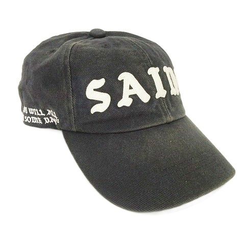 SAINTMICHAEL 25SS 6パネル　キャップ セントマイケル SAINTMICHAEL 25SS 6PANEL CAP ロゴ 6パネル キャップ