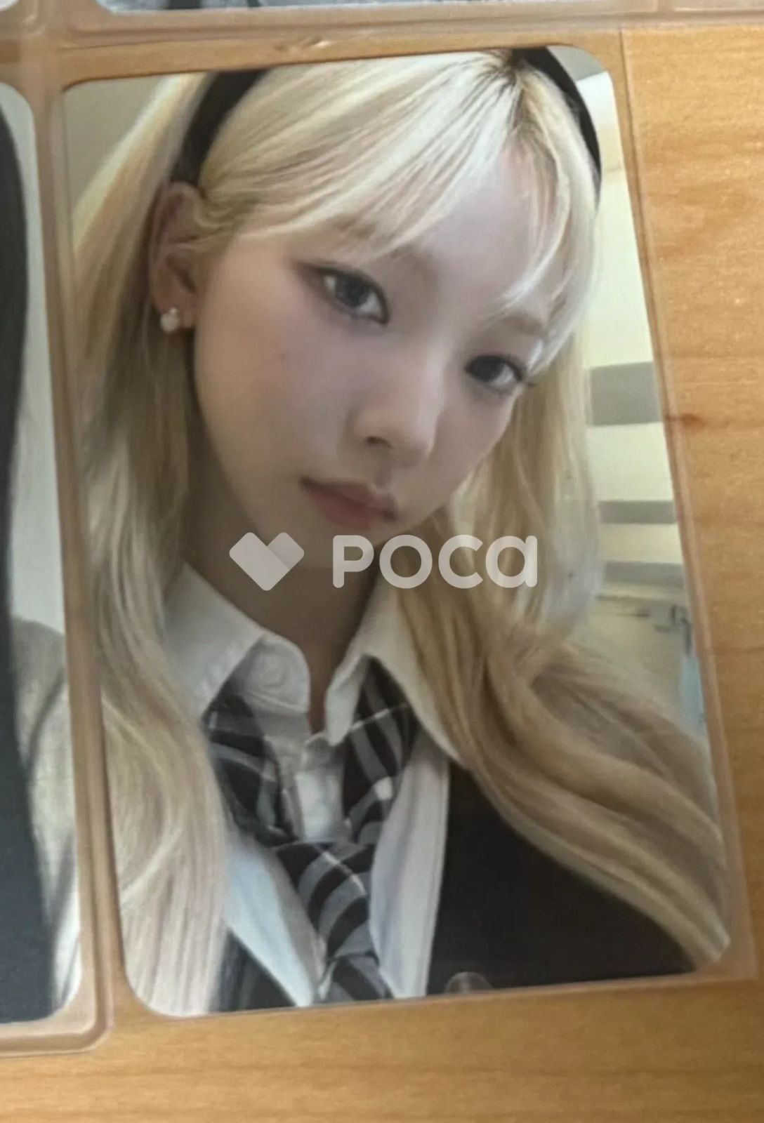 aespa カリナ MY WORLD ZIP-UP HOODIE