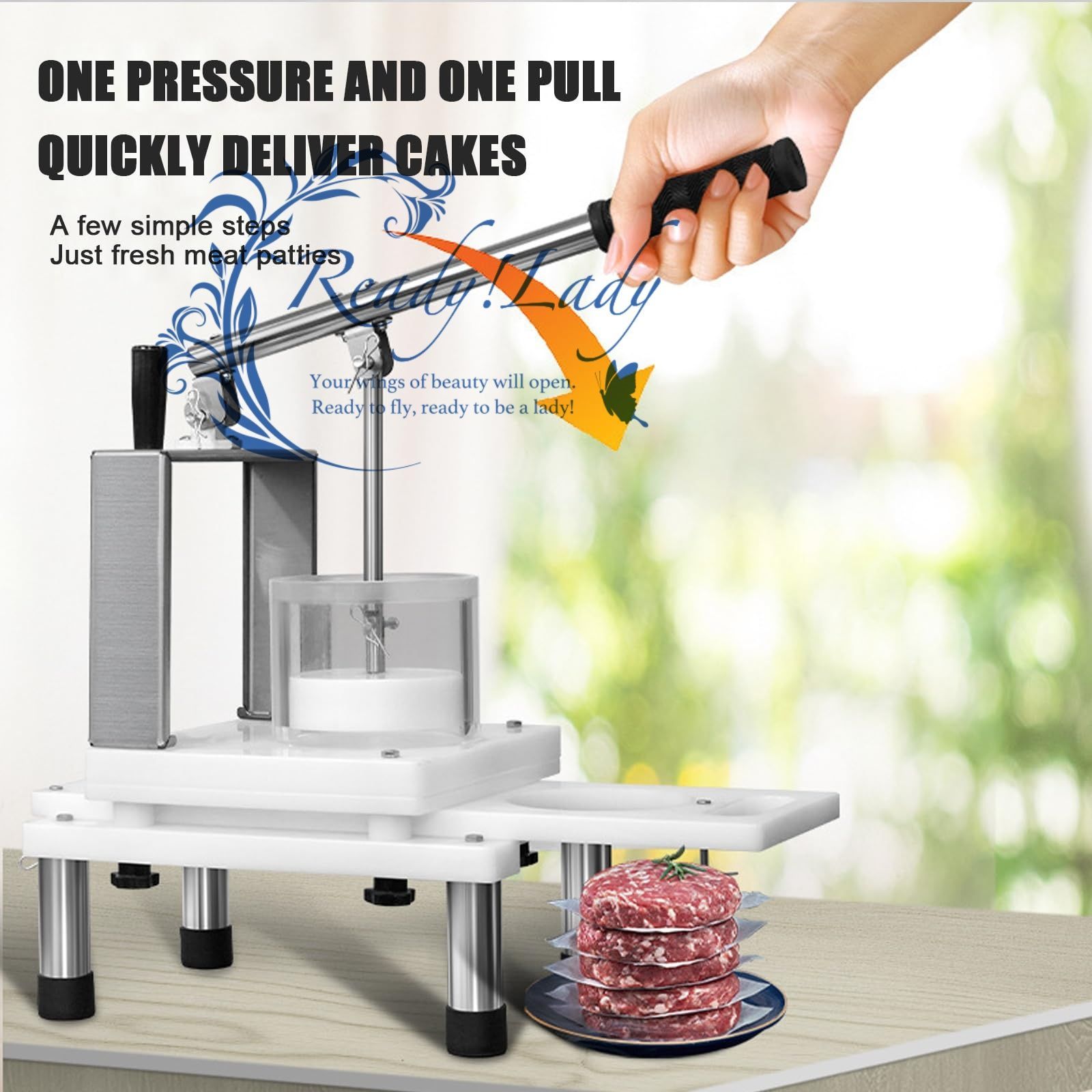 マニュアルバーガーフォーミングマシン ファーストフードレストラン用