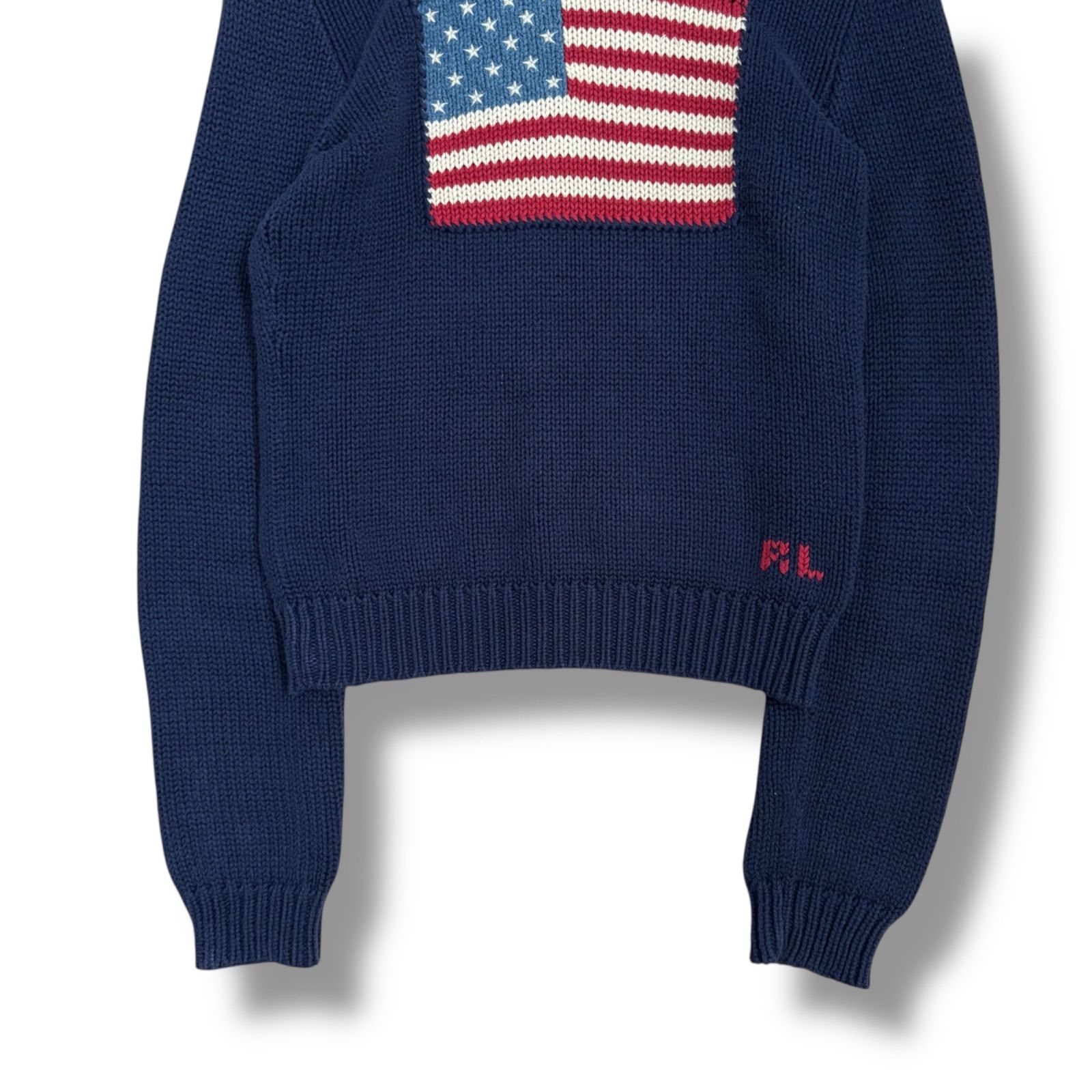 Polo by Ralph Laurenタートルネックセーター 星条旗 アメリカ Ralph Lauren】タートルネックセーター 星条旗 アメリカ M - メルカリ