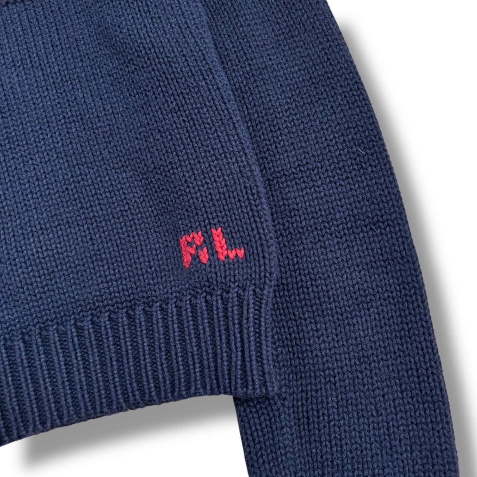 Ralph Lauren】タートルネックセーター 星条旗 アメリカ M - メルカリ