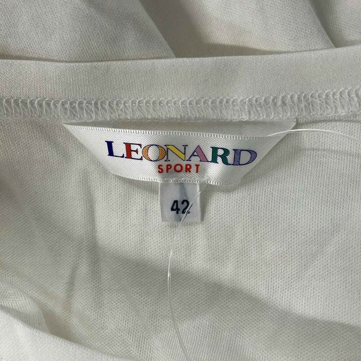 レオナール　スポーツ　サイズ42 中古・古着通販】LEONARD SPORT (レオナール スポーツ) ハーフジップ