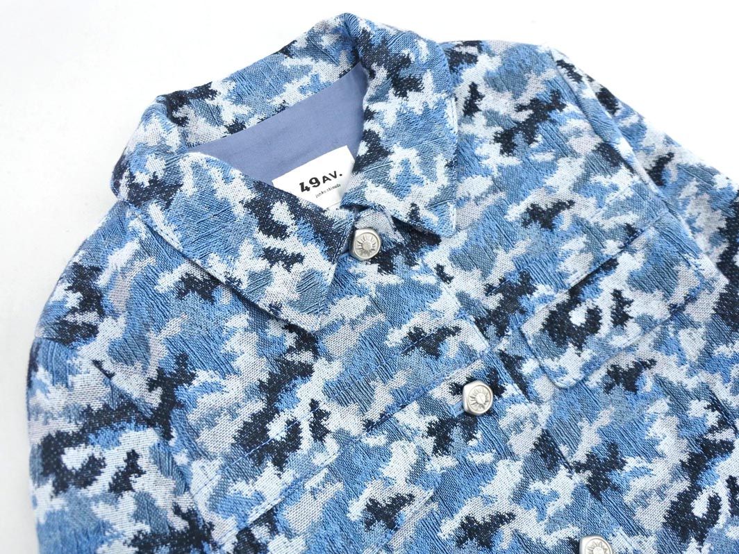 49AV JUNKO SHIMADA 49アベニュージュンコシマダ 総柄 ジャケット