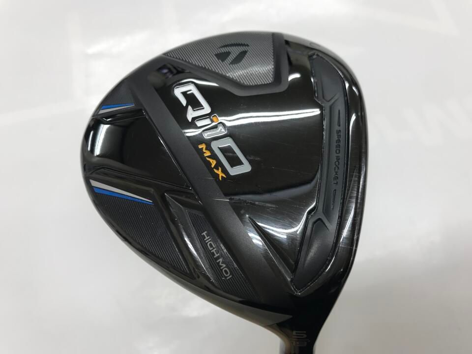 テーラーメイド Qi 10 MAX 19度 Diamana BLUE TM 50 SRフレックス フェアウェイウッド 最短