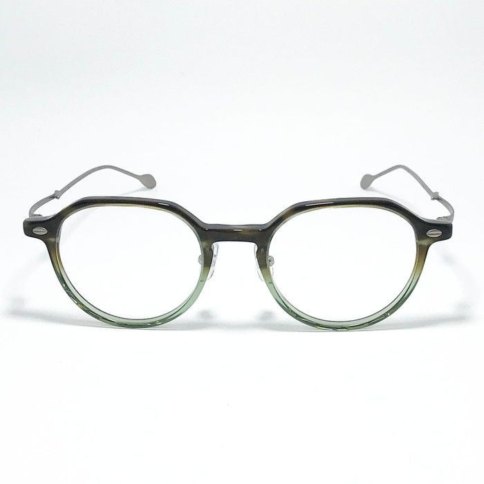 CARPE DIEM BY アミパリ 眼鏡 メガネ フレーム サングラス CD 1607-KHH SV-48 度付可 カーキハーフ シルバー