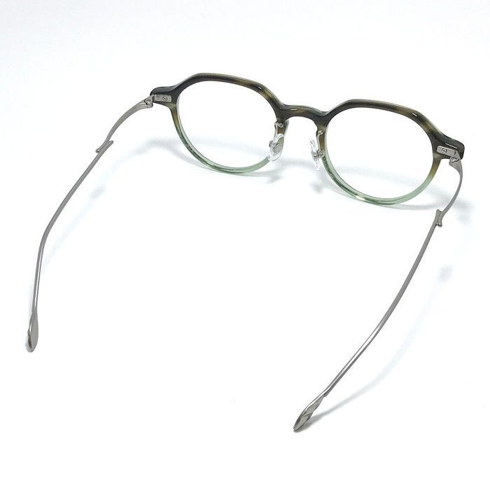  CARPE DIEM BY アミパリ 眼鏡 メガネ フレーム サングラス CD 1607-KHH SV-48 度付可 カーキハーフ シルバー メガネ 小物