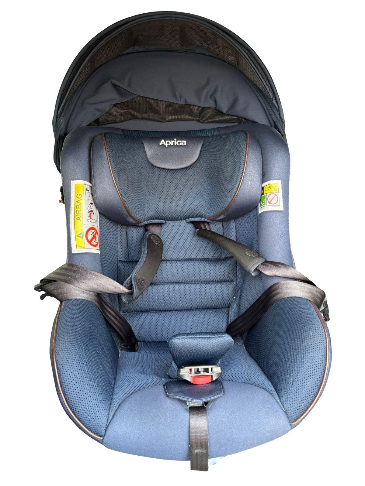 アップリカ クルリラビッテエックス ネイビー チャイルドシート - メルカリ