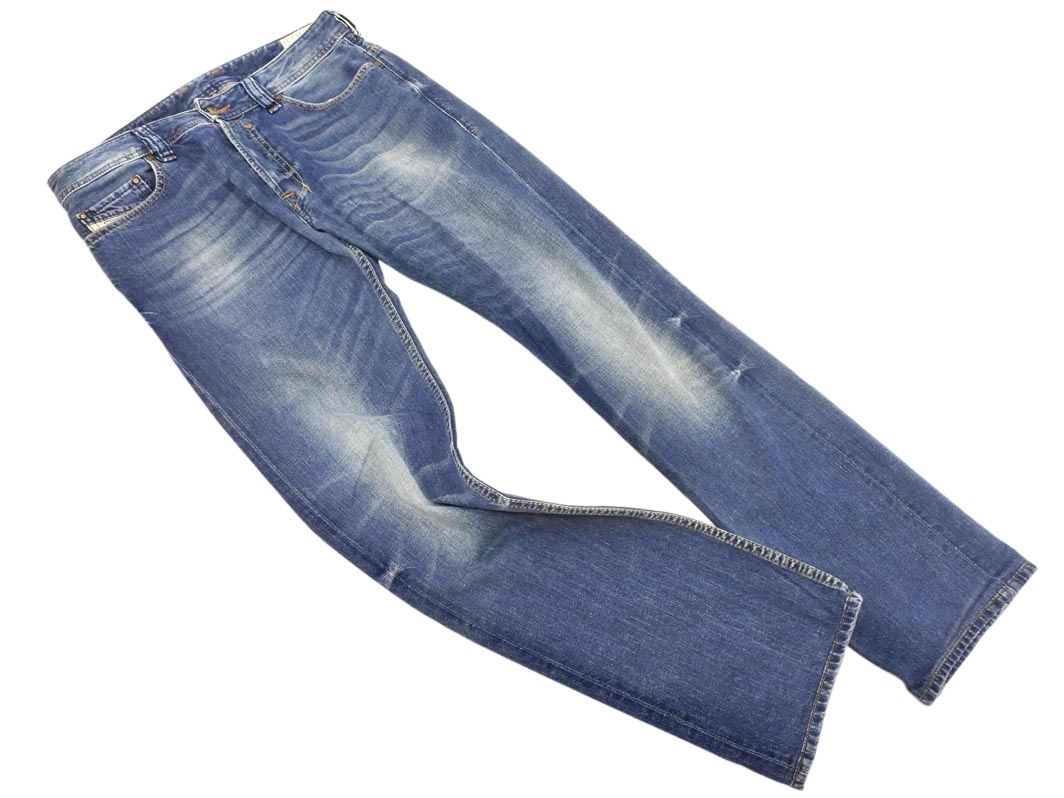 DIESEL ディーゼル SAFADO ボタンフライ ストレート デニムパンツ size28/青  メンズ