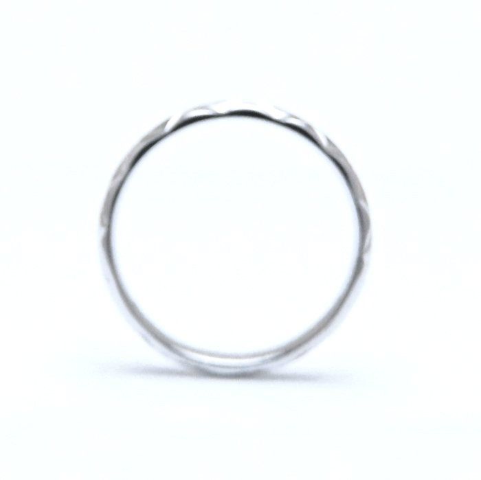 美品 シャネル マトラッセ プラチナ リング 50 9.5号 ミディアム 指輪 CHANEL（シャネル） マトラッセ ミディアムリング プラチナ Pt950 #55