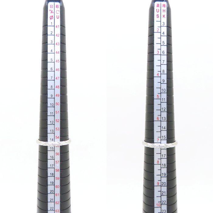 美品 シャネル マトラッセ プラチナ リング 50 9.5号 ミディアム 指輪 actone_121-376-1