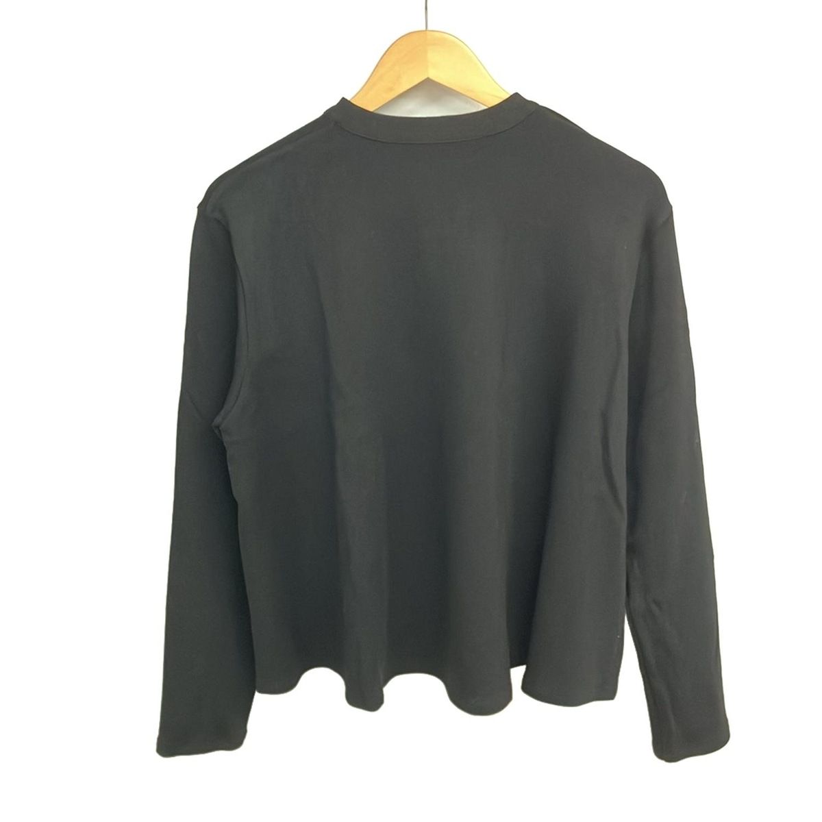 theory セオリー 長袖カットソー サイズS レディース - 黒 クルーネック