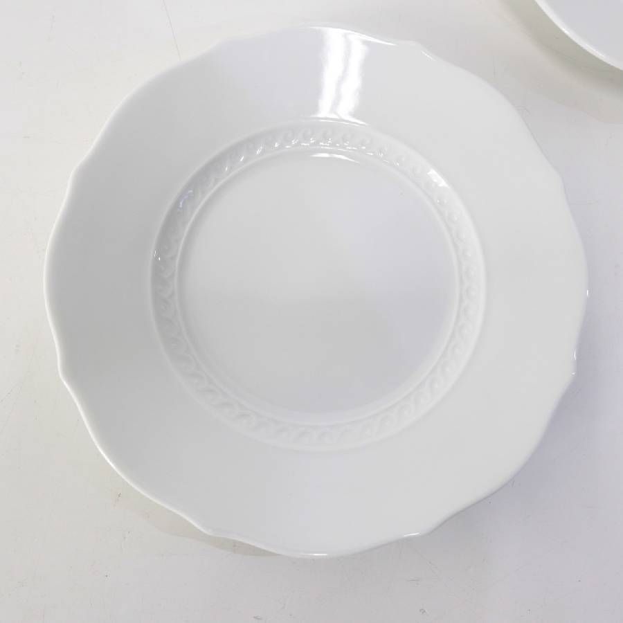 希少 未使用 リチャードジノリディナープレート２枚 リチャードジノリ 廃盤 ミュージオホワイト デザートプレート 2枚