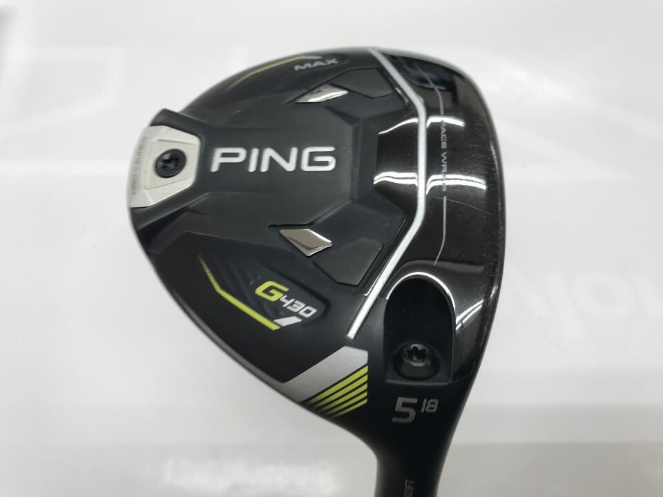 ピン G 430 MAX HL 18度 fujikura NX 40 UNIフレックス フェアウェイウッド 最短