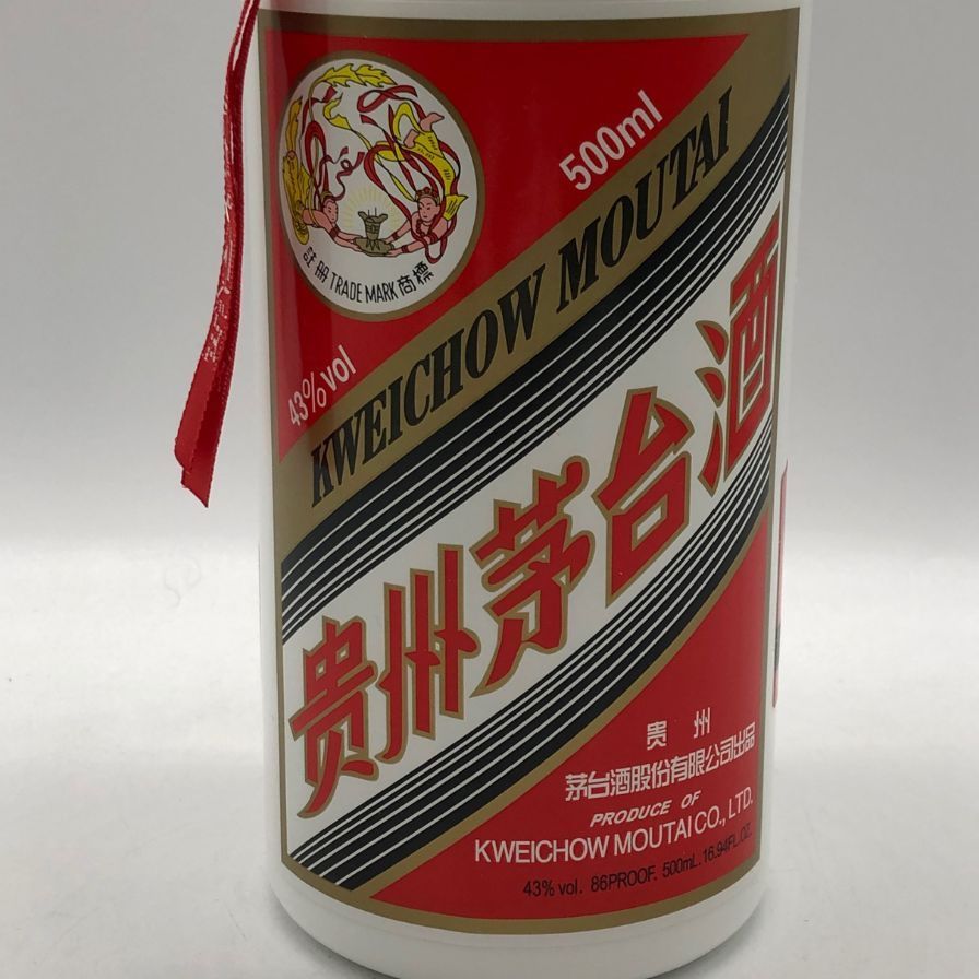貴州茅台酒 天女ラベル 500ml 43% 未開栓 中国酒 - メルカリ