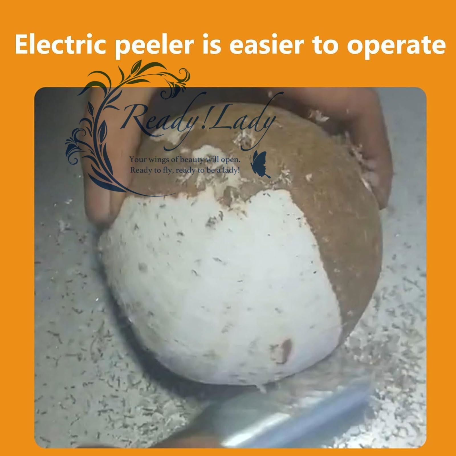 電気サトウキビの皮 80 Wミニ電動サトウキビの皮むきマシン クイックピーリング マルチファンクションパイナップルカッティングマシン ココナッツ カボチャ 冬の爪 サトウキビ