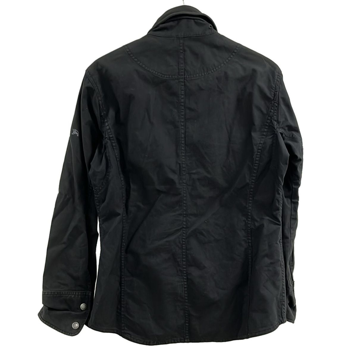 Burberry BLACK label  黒　Mサイズ Burberry Black Label(バーバリーブラックレーベル) ジャケット サイズ