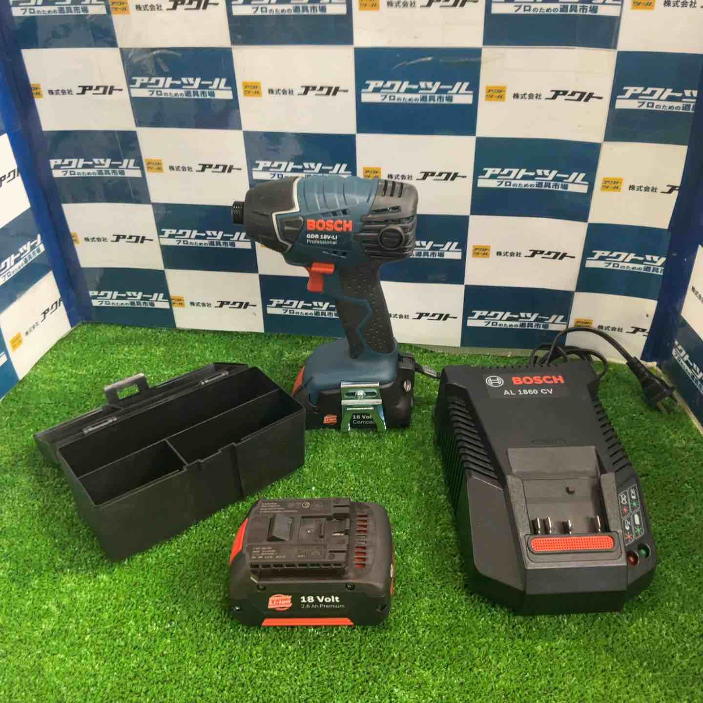 BOSCH ボッシュ 18 Vバッテリー インパクトドライバー GDR V-LIS