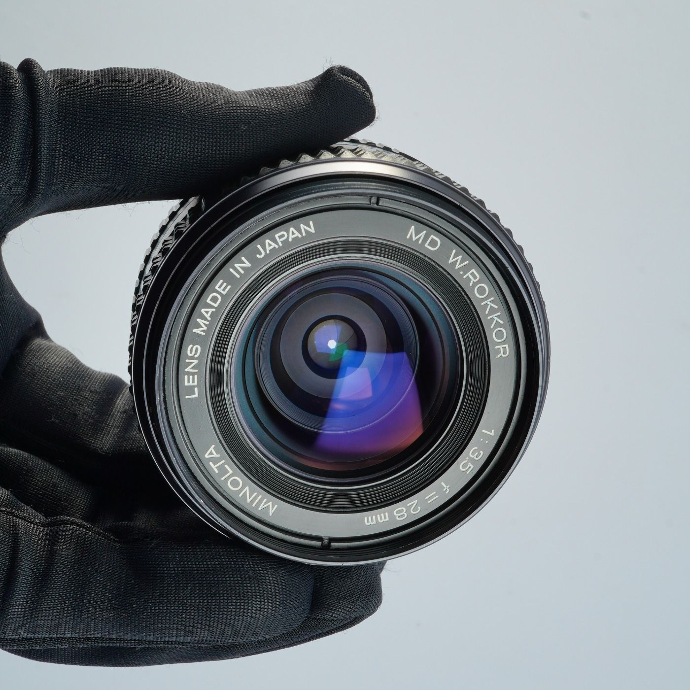 ミノルタMINOLTA MC W.ROKKOR1:35 f=28mm レンズ MINOLTA ミノルタ MD W.ROKKOR 28mm F/3.5 単焦点レンズ - メルカリ