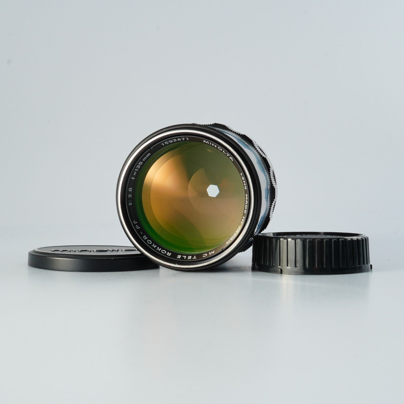 MINOLTA ミノルタ MC TELE ROKKOR PF 135mm F/2.8 単焦点レンズ - メルカリ