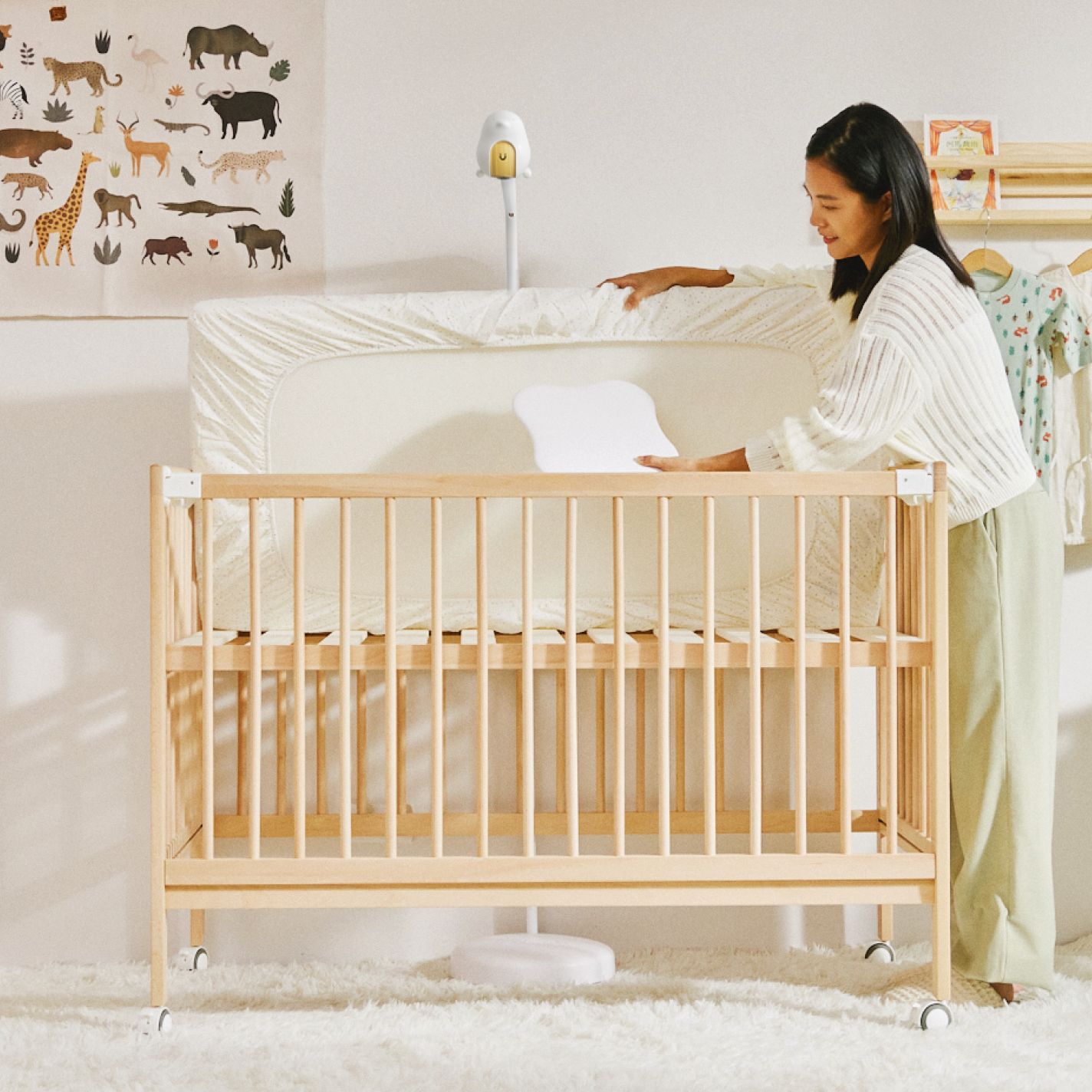 ベビーセンサー 白