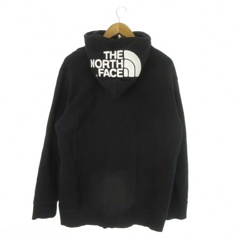 ザノースフェイス THE NORTH FACE Rearview FullZip Hoodie ジップアップパーカー スウェット ロゴ 裏起毛 アウトドア XL 黒 ブラック NT11930 /AO11 GY11