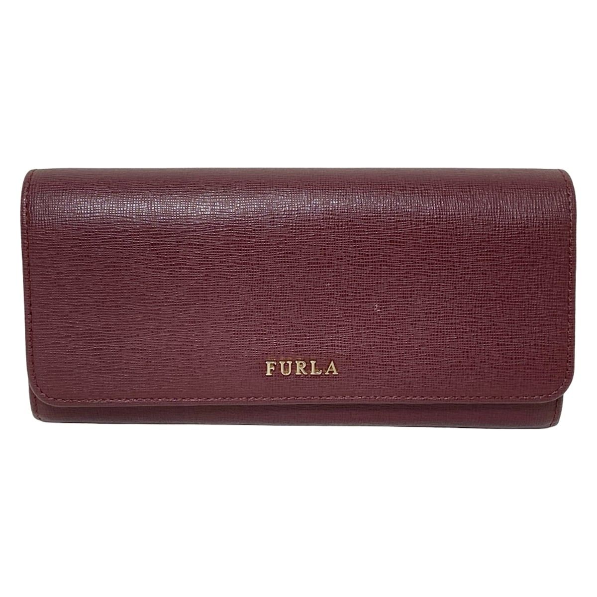 FURLA フルラ 長財布 - ボルドー レザー