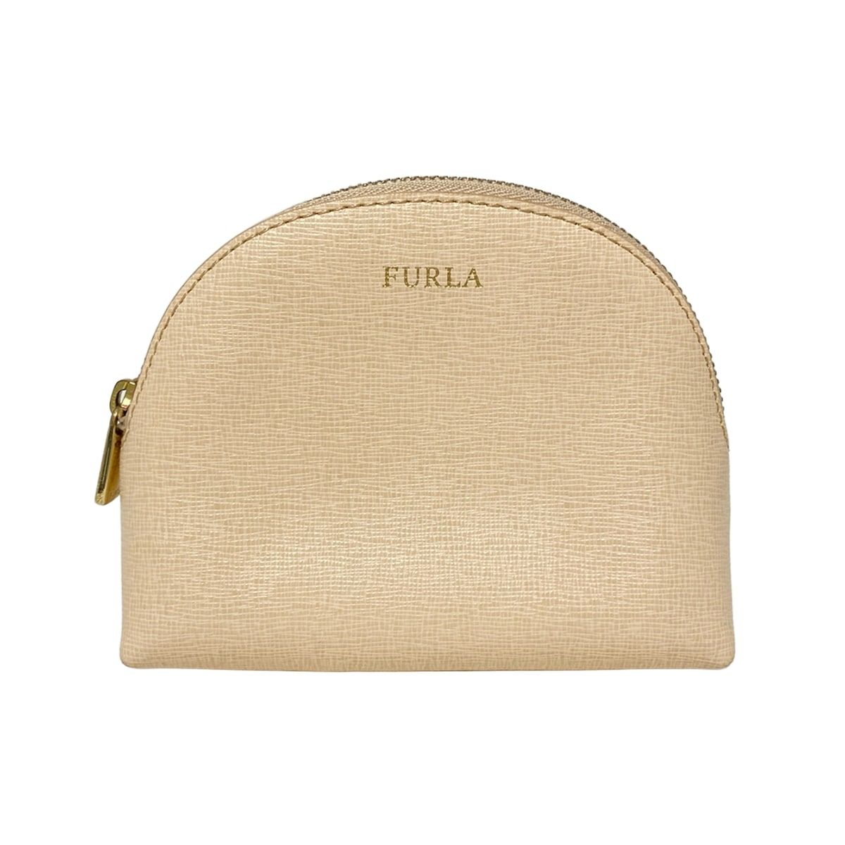 FURLA フルラ ポーチ ライトピンク レザー