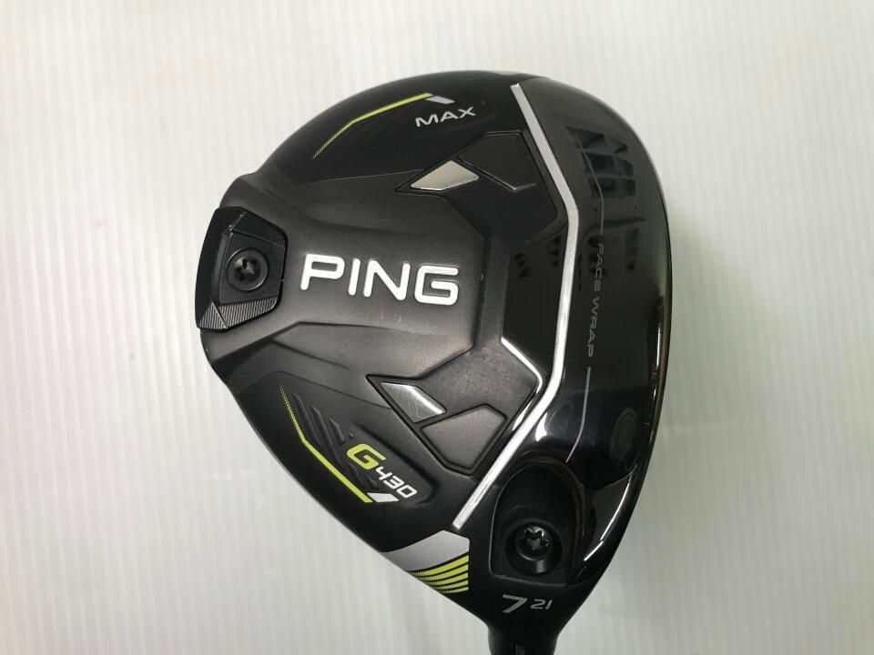 ピン G 430 MAX 21度 ALTA J CB BLACK SRフレックス フェアウェイウッド 最短