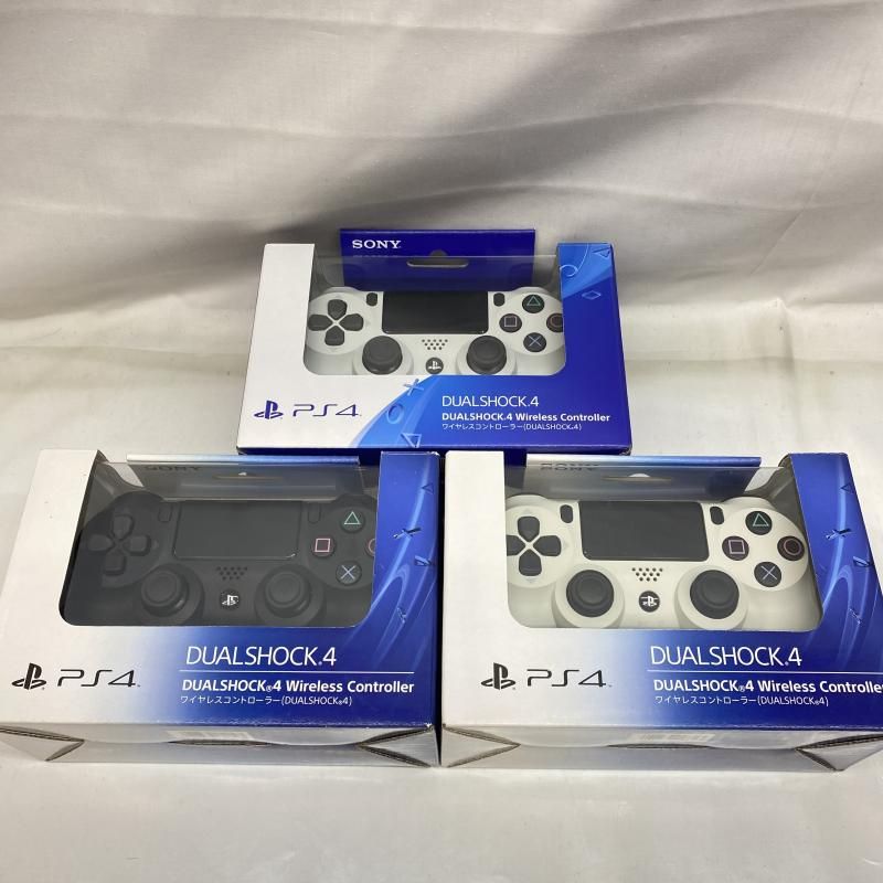 中古】ｹﾞｰﾑOP）ｼﾞｬﾝｸ)PS4ｺﾝﾄﾛｰﾗｰ CUH-ZCT1J/2J 3個まとめ[22